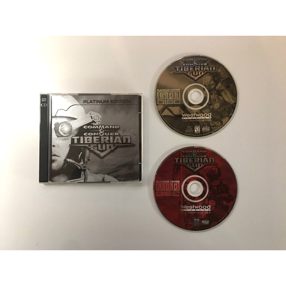 Command & Conquer: Tiberian Sun [Platinum Edition] (PC/Windows) CIB Complete
